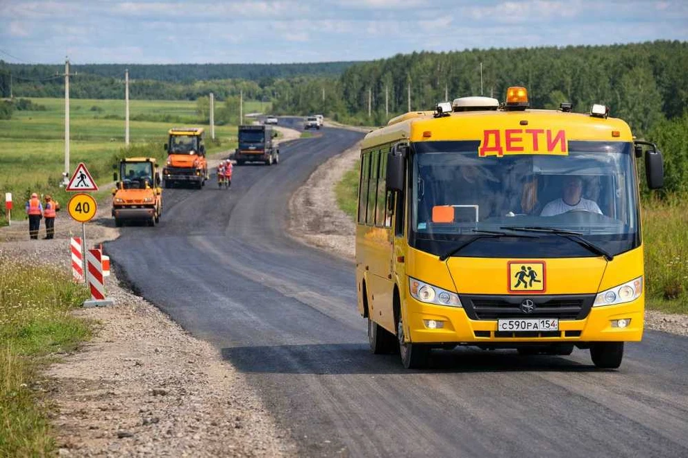 Почти 15 км трассы Новосибирск – Ленинск-Кузнецкий обновят в 2026 году