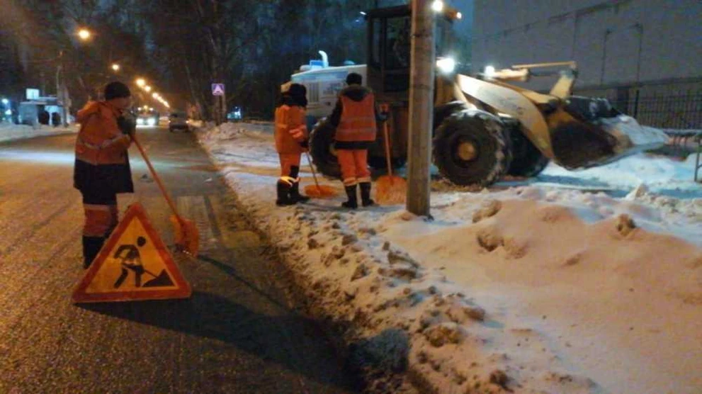 В Новосибирске вывезли 58 тысяч кубометров снега за трое суток