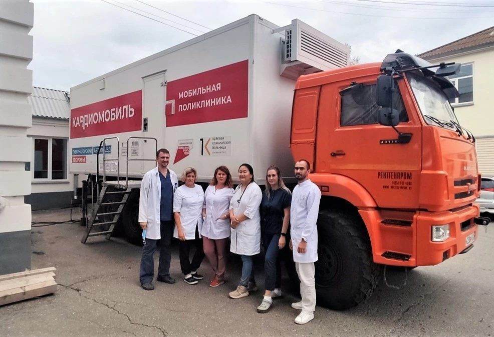 Мобильная поликлиника отправляется в три округа Красноярского края