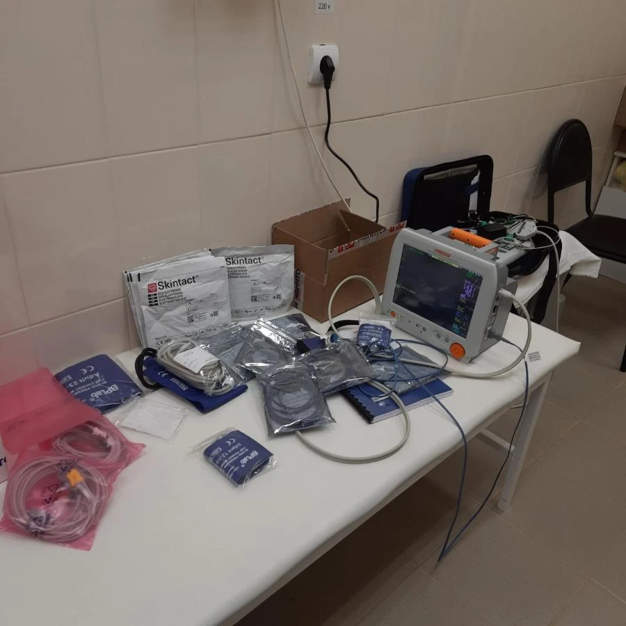 В Красноярском крае гидроэнергетики приобрели новое оборудование для Кежемской районной больницы