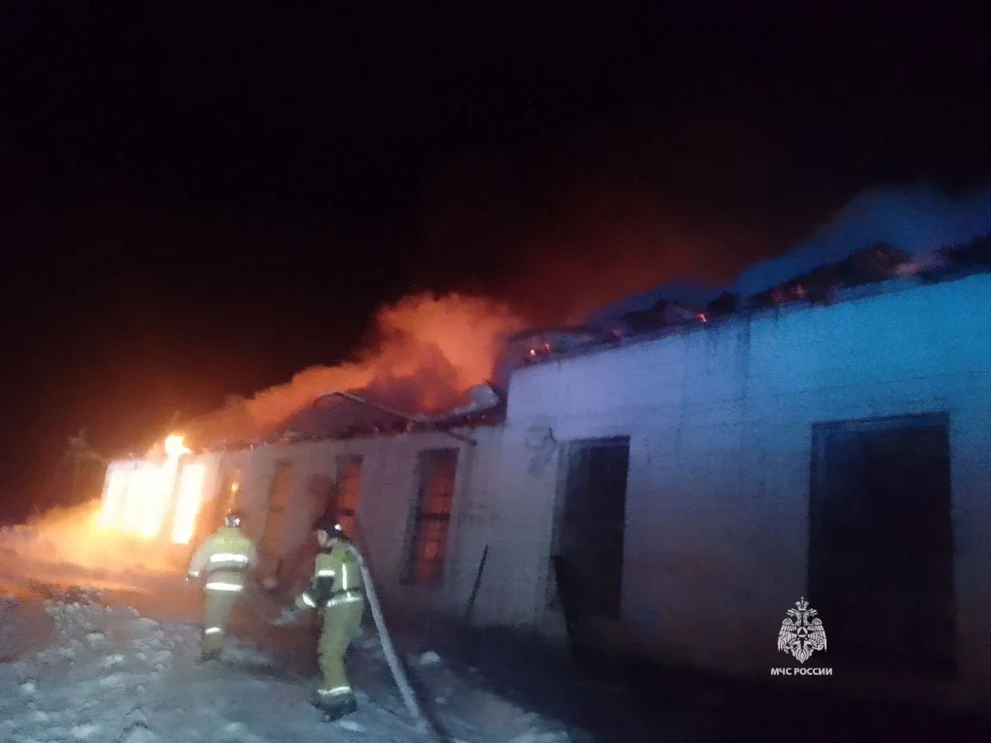 В Красноярском крае на пожаре спасли 6 детей 