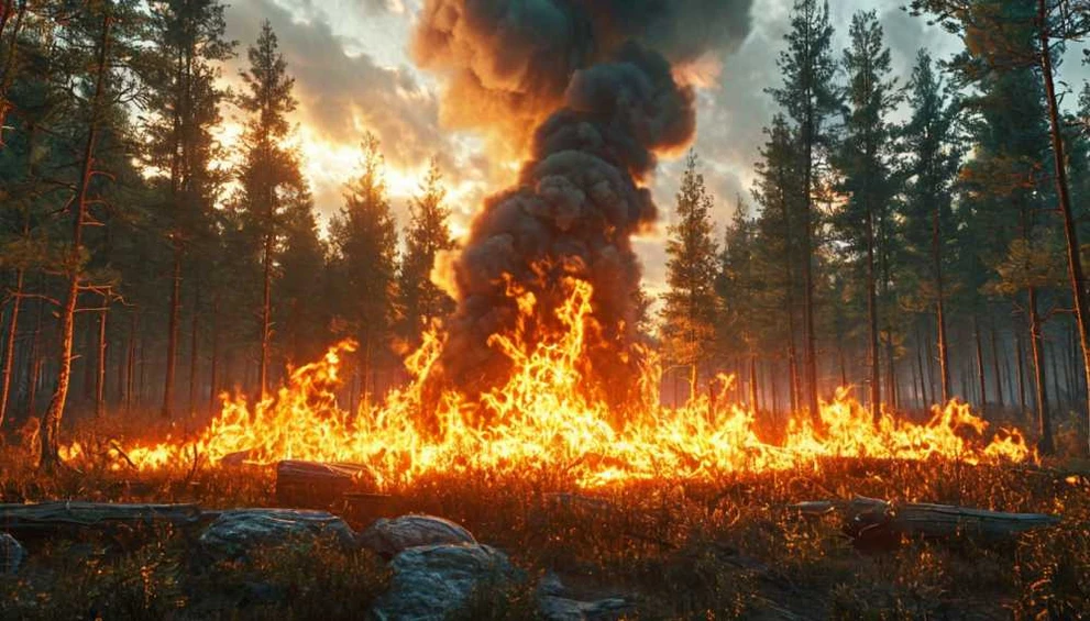 Житель Хакасии заплатил около 900 тыс. рублей за пожар в Тейском лесничестве