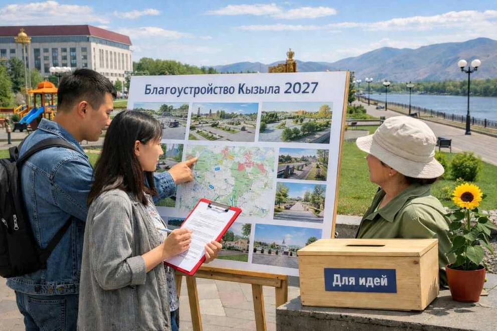 В Тыве жители могут предложить территории для благоустройства города