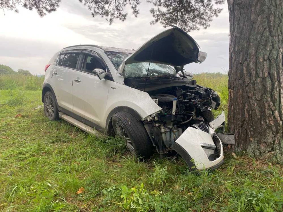 В Красноярском крае мужчина и женщина погибли в страшном ДТП