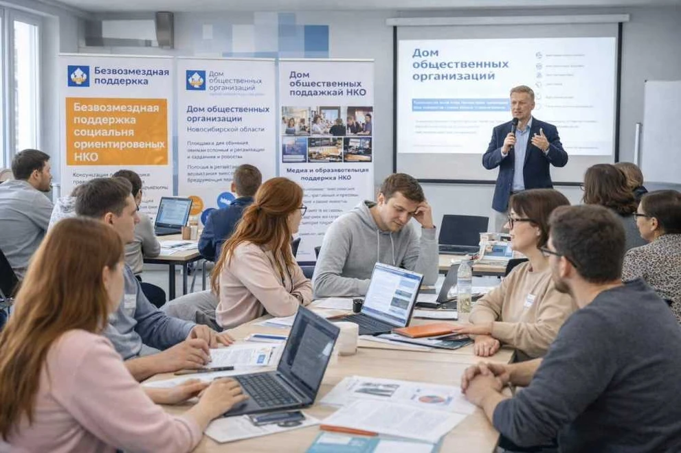 Более 1200 активистов и НКО прошли бесплатное обучение в Новосибирской области