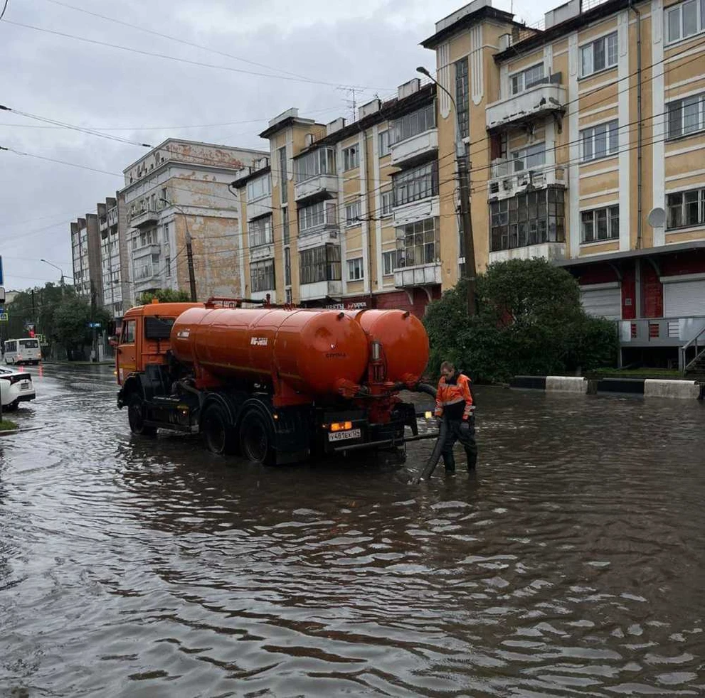 В Красноярске за воскресенье выпало больше месячной нормы осадков