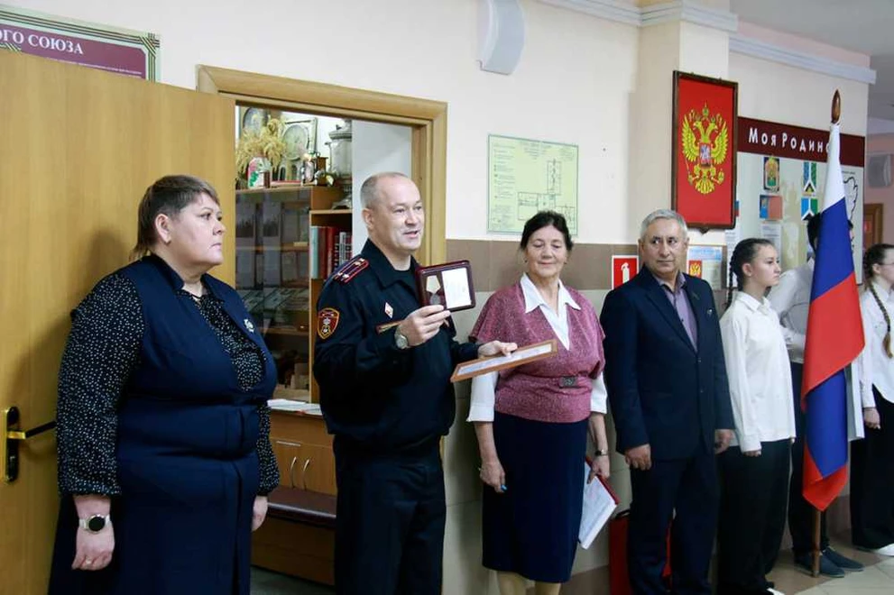 Школе Кузбасса передали реликвию Великой Отечественной войны    