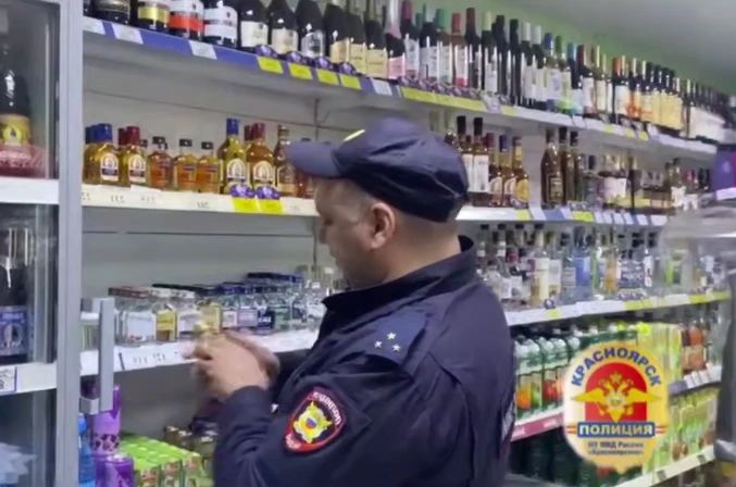 В Красноярске из незаконного оборота изъято почти 250 л. алкогольной продукции 