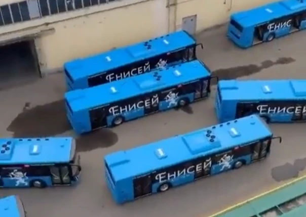 В Красноярск едут 20 новых газомоторных автобусов ЛиАЗ 