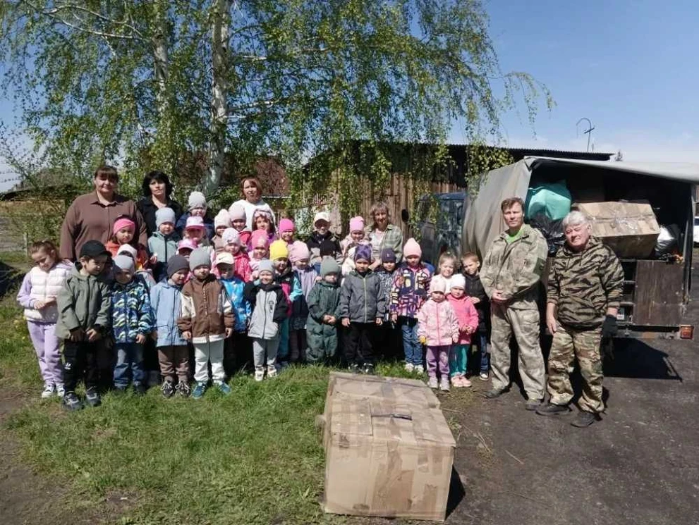 В Ермаковском районе Красноярского края прошла акция «Сдал пластик, спас природу»