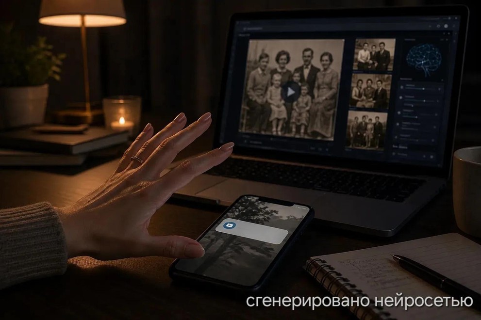 Сервис с ИИ оживил фото для жительницы Красноярска, а заодно и опустошил карту