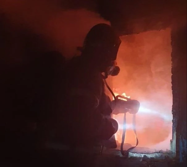 На пожаре в алтайском селе погиб мужчина 
