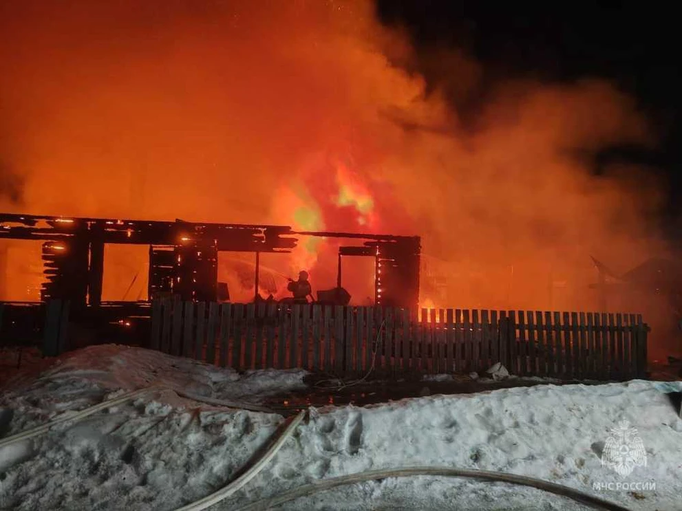 Сегодня ночью в Красноярском крае на пожарах погибли 2 человека