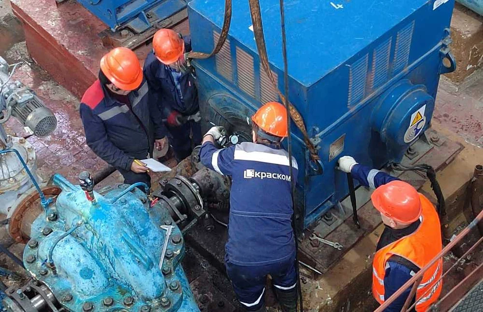 В Красноярске на водозаборах начались планово-предупредительные ремонты