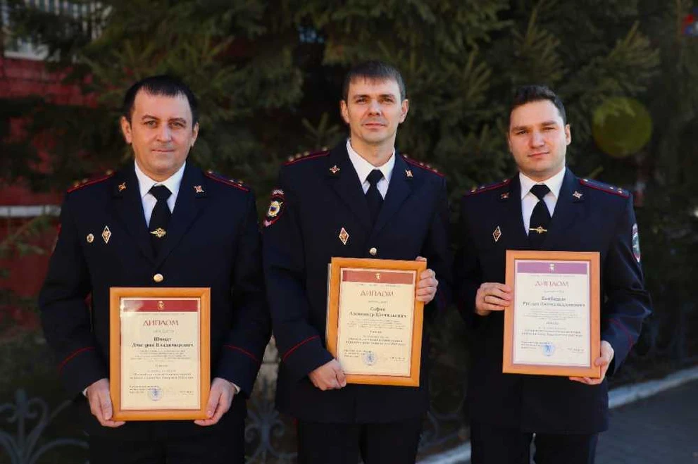 В Красноярске прошло награждение лучших участковых уполномоченных полиции