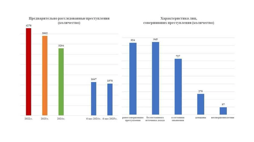 В Туве прокуратура сообщила об основных показателях преступности за год