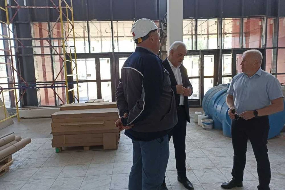 В Красноярске продолжается строительство школы в микрорайоне Аэропорт