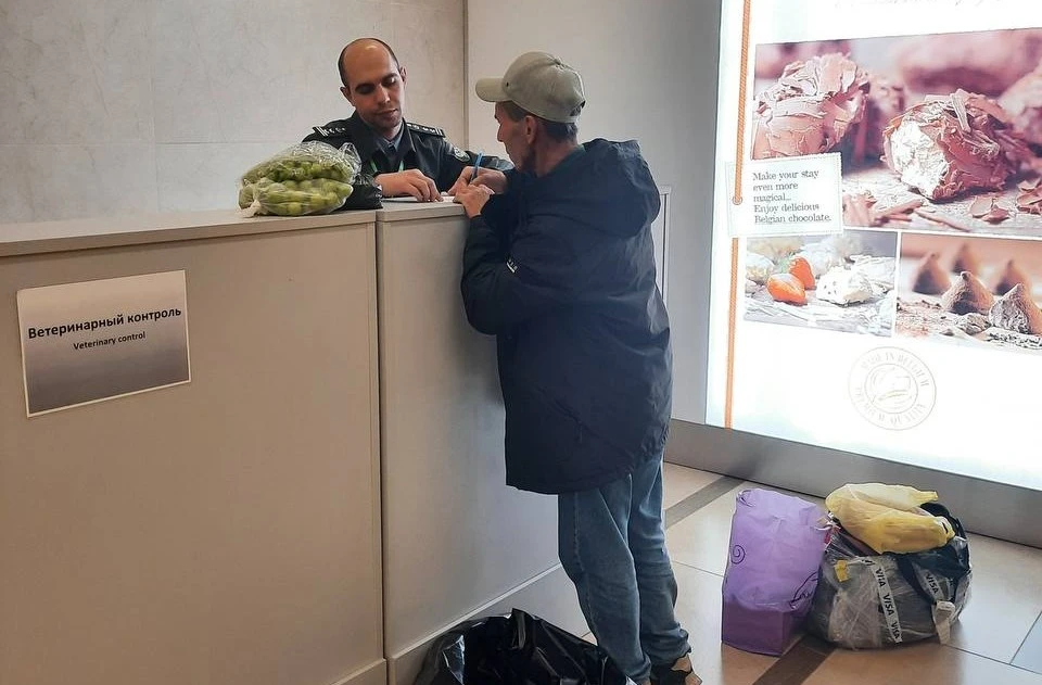 В 2025 году в аэропорту Красноярска конфисковали 6,12 тонн запрещенной продукции 
