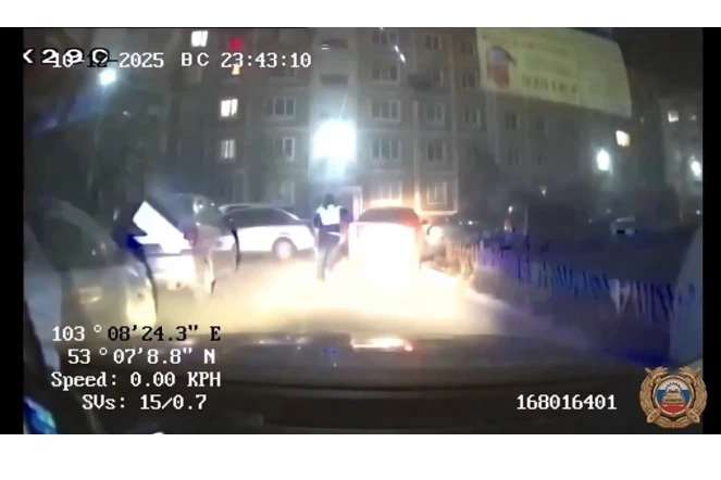 Погоня в духе кинобоевиков случилась в Иркутской области