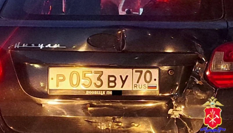 В Кузбассе водитель «Лады Гранта» ответит за нецензурную надпись на номерах