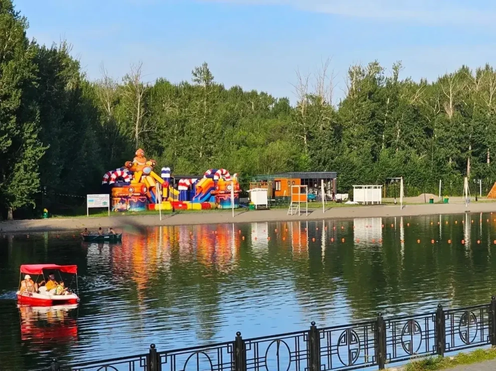 В Туве в Национальном парке открылся городской пляж