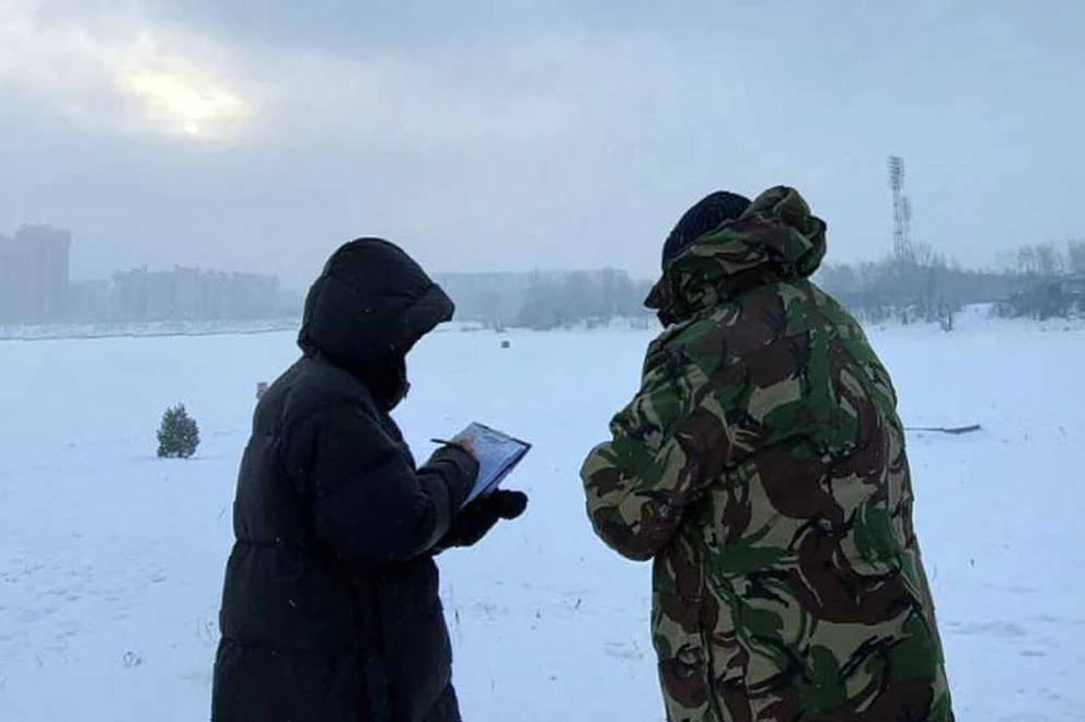 Пойманным на льду в Красноярске любителям зимней рыбалки грозит штраф 3 тыс руб
