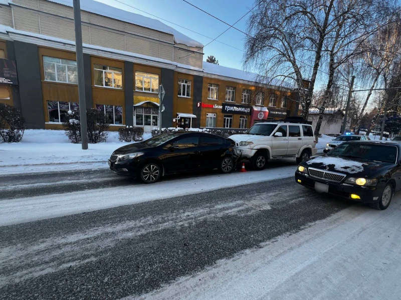 В Горно-Алтайске в ДТП пострадала пожилая женщина