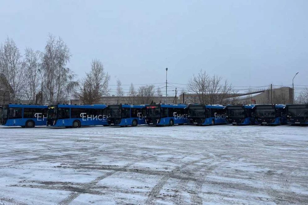 Новые экологичные автобусы вышли ещё на два маршрута в Красноярске