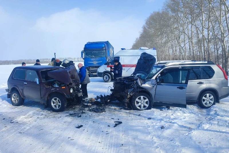 В Алтайском крае водитель «Нивы» погиб в результате ДТП 