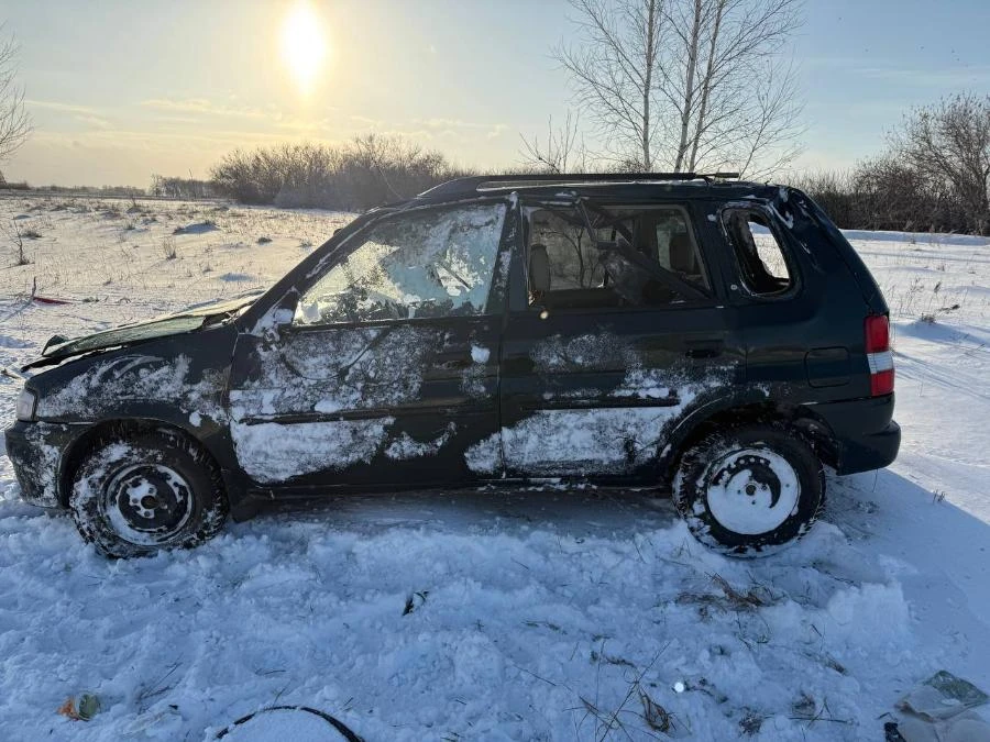 В Омской области погиб водитель автомобиля, вылетевшего с трассы