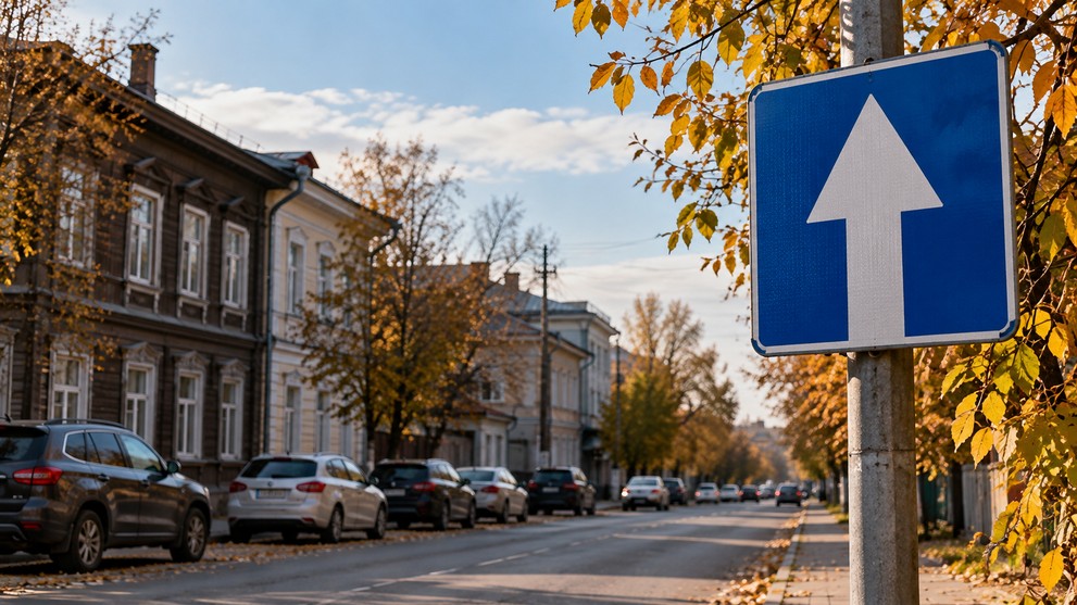 На двух улицах Иркутска введут одностороннее движение с 1 ноября