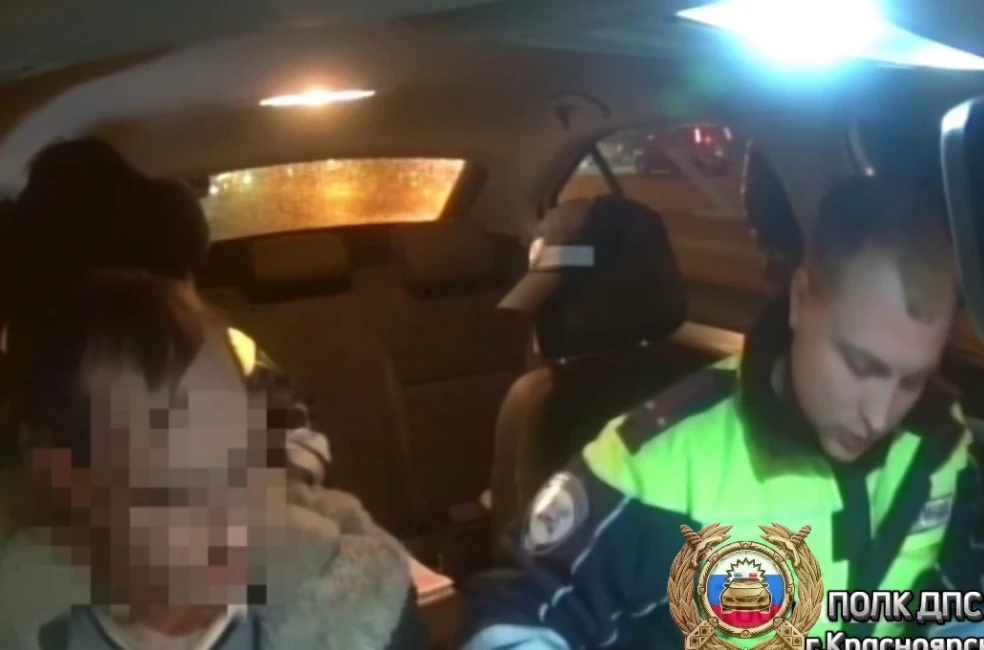 В Красноярске ездил за рулём нетрезвым муж, а авто лишилась жена