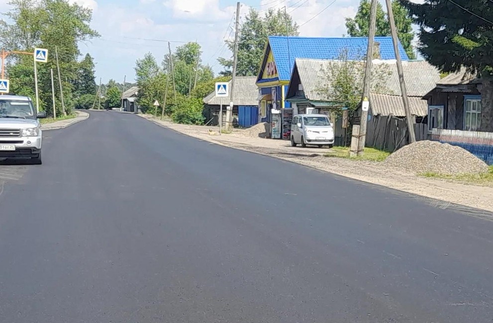 Благодаря прокуратуре Красноярского края дороги в Казачинском привели в порядок