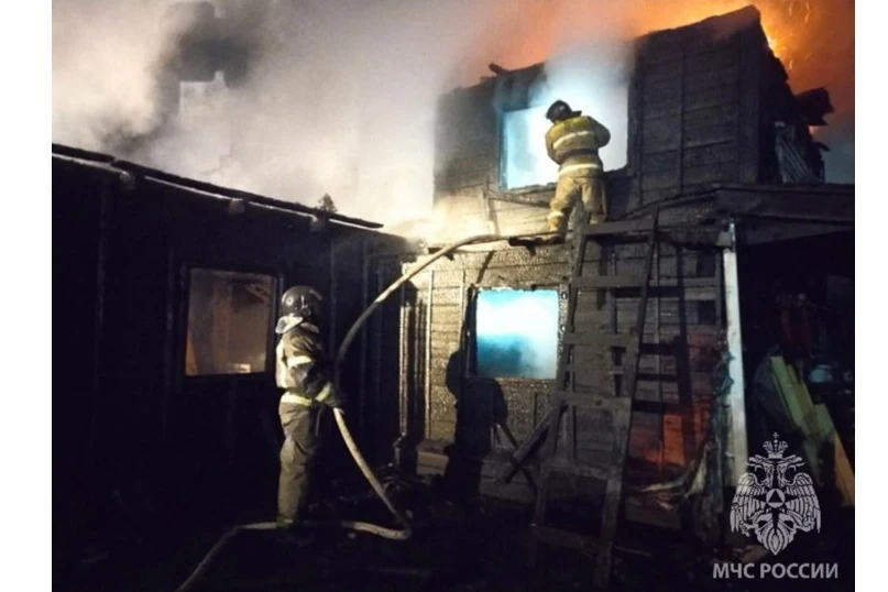 На пожаре в Иркутском округе погибла 59-летняя женщина