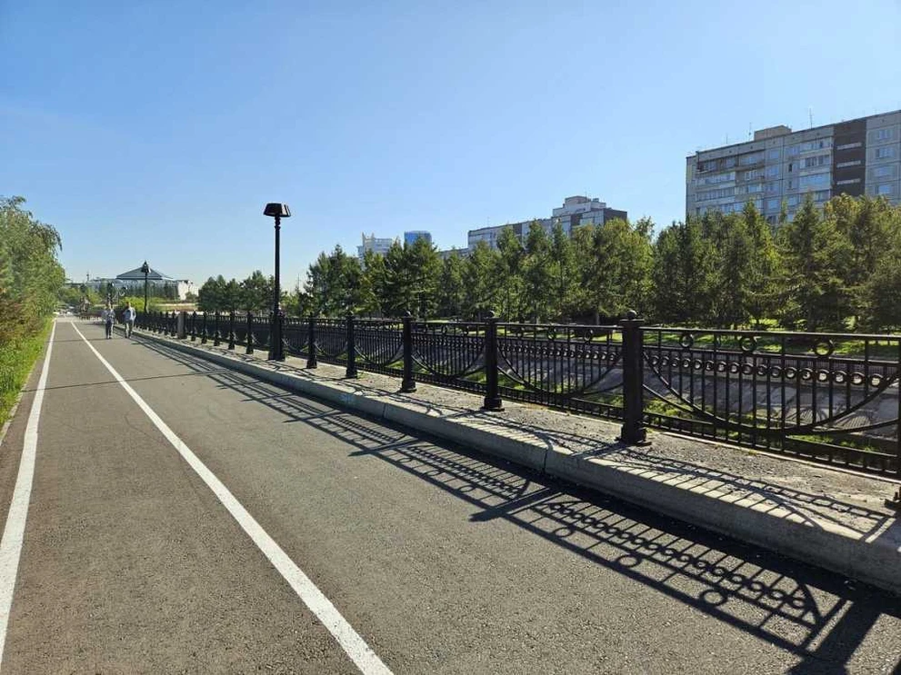 В Красноярске определили план благоустройства набережной Качи