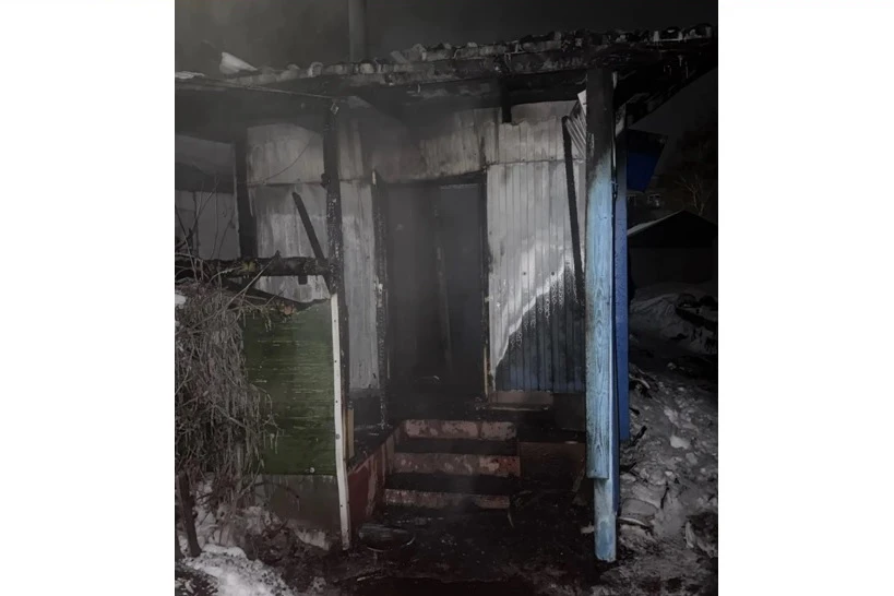 В Новосибирской области в частном доме сгорели мужчина и женщина