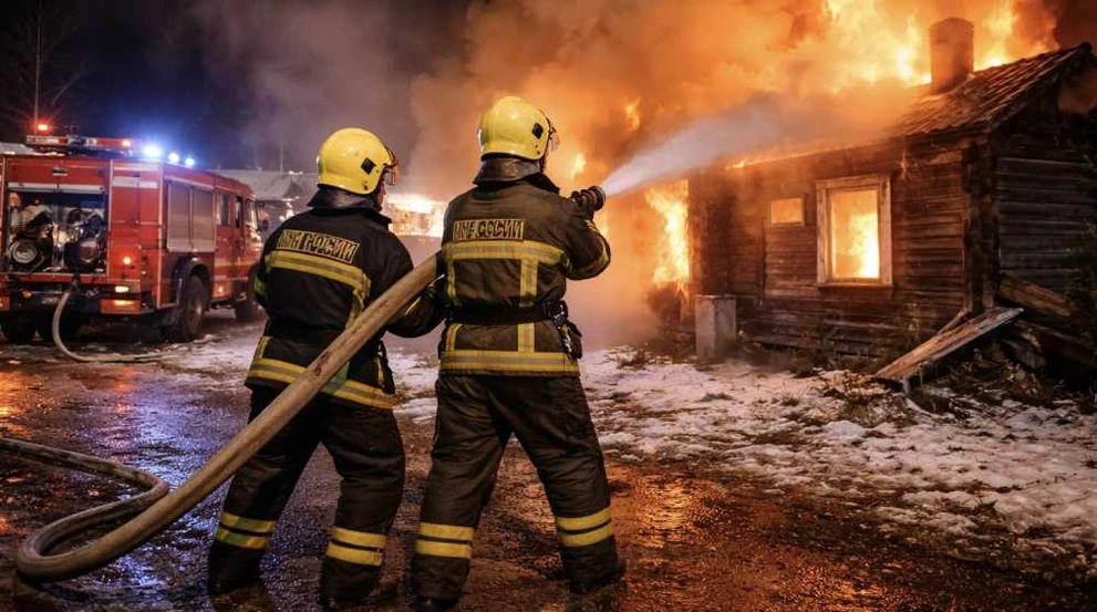 В Хакасии за выходные потушили десятки пожаров в домах и степях