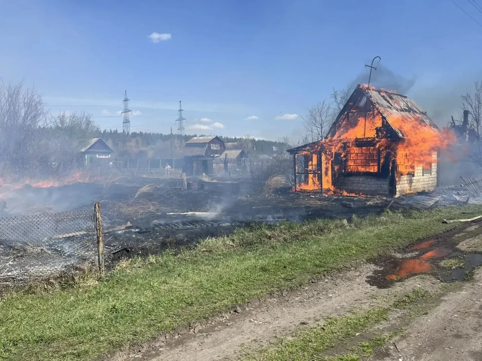 В Красноярском крае проводится проверка в связи с пожаром в Шушенском МО 