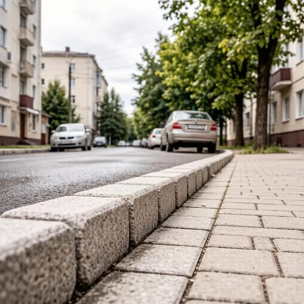 Новые бордюры появятся до конца недели в Абакане