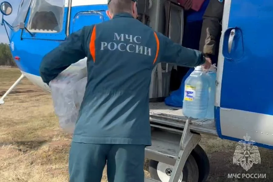 В Иркутской области в село Токма, оказавшееся в зоне подтопления, доставлена гуманитарная помощь