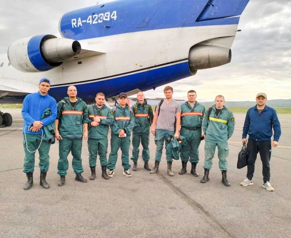 Парашютно-десантная пожарная служба Хакасии поможет тушить пожары в Забайкалье