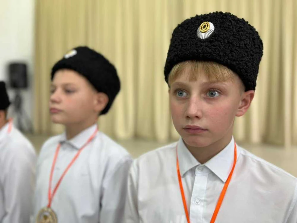В городе Асино Томской области открыли первый казачий класс 