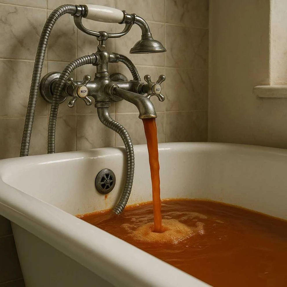 Ржавая вода в кранах жителей Красноярского края заинтересовала Бастрыкина