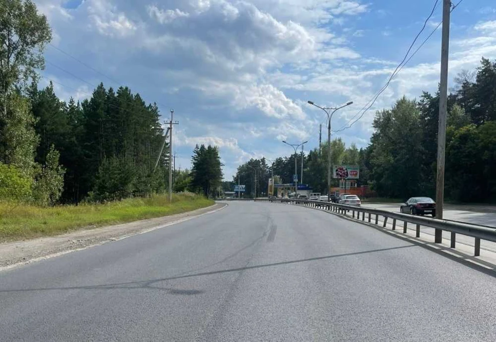В Новосибирске продолжается ремонт Бердского шоссе