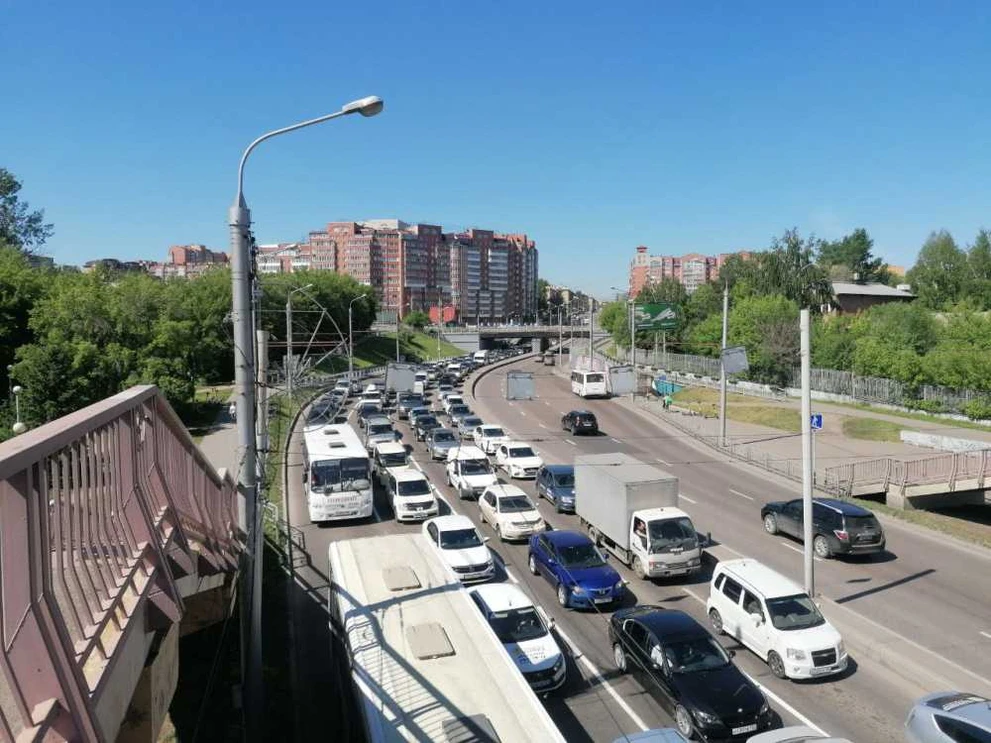 С 1 сентября в Красноярске прогнозируют дорожные «пробки»
