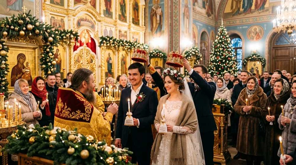 В Красноярске открыли бронь свадеб на Рождество 