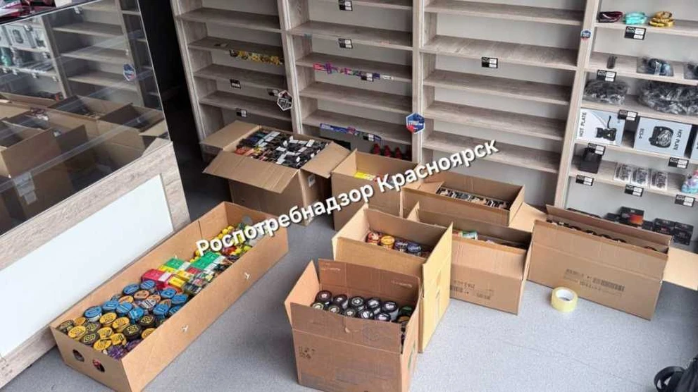 В Красноярске арестовали продукцию вейп-шопа на 820 тысяч рублей 
