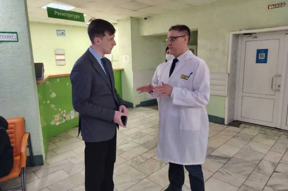Илья Зайцев проверил работу учреждений здравоохранения в Канске