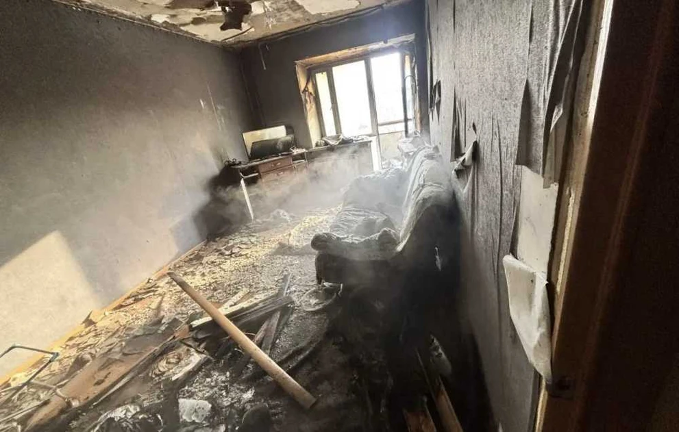Пожар в жилом доме в Туве обошелся без пострадавших