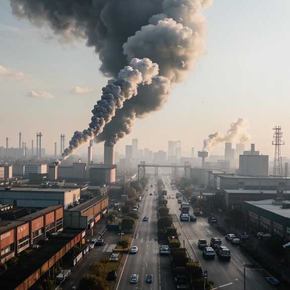 В Омске 17 предприятий не снижали выбросы во время режима НМУ 